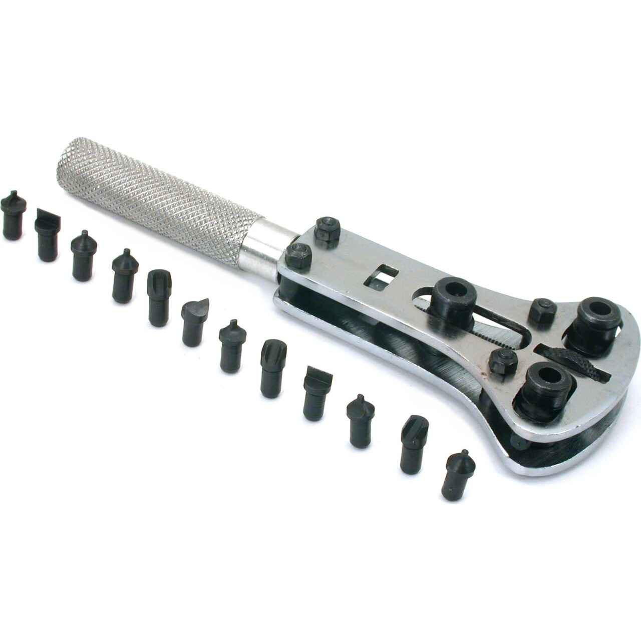Watch Back Case Battery Cover Opener Repair Wrench Screw Remover Tool Set Kit